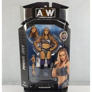 AEW Unmatched Collection Anna Jay #21 Series 3 Action Figure w/Upper Deck Cards